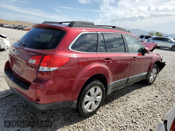 2012 Subaru Outback Prem with VIN 4S4BRCGCXC3243779, listed as a Copart auction lot 59160205 with 144,836 mi miles and Salvage title. Bid and sale history available at DreamBid. Image 3.