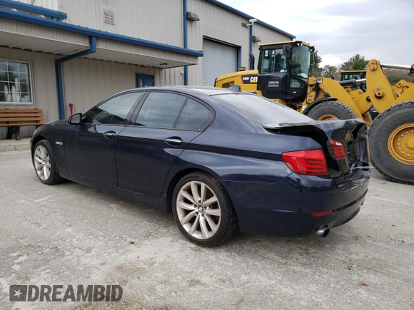 2011 BMW 5 Series 535i with VIN WBAFR7C54BC267172, listed as a Copart auction lot 52370425 with 131,189 mi miles and Clean Title. Bid and sale history available at carsss.com. Image 2.