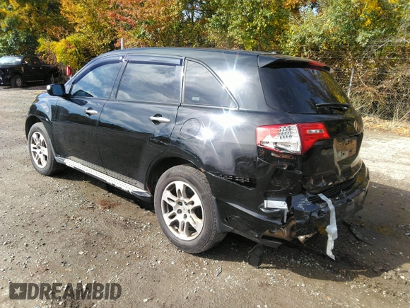 2007 Acura MDX Tech Pkg with VIN 2HNYD28337H500705, listed as a IAAI auction lot 34667469 with 199,266 mi miles. Bid and sale history available at carsss.com. Image 3.