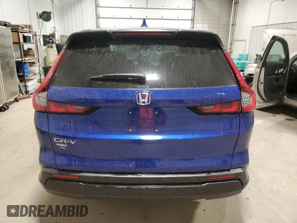 2025 Honda CR-V EX-L with VIN 2HKRS4H7XSH421059, listed as a Copart auction lot 49217365 with Not Provided miles and Salvage Title. Bid and sale history available at DreamBid. Image 6.