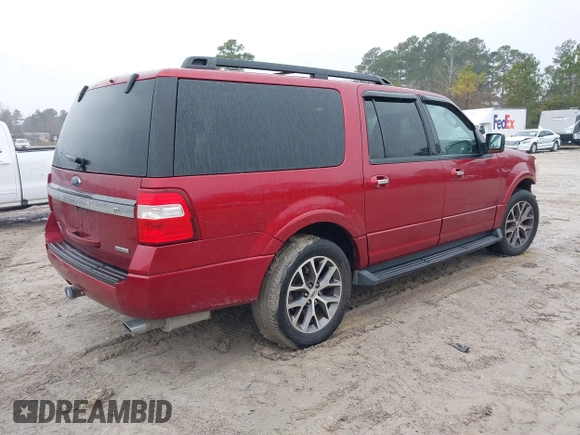 2017 Ford Expedition Max XLT with VIN 1FMJK1HT4HEA64345, listed as a IAAI auction lot 41429520 with 119,233 mi miles and . Bid and sale history available at DreamBid. Image 4.