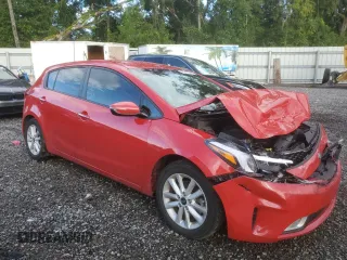2017 Kia Forte LX with VIN KNAFK5A81H5715449, listed as a Copart auction lot 72046204 with 66,997 mi miles and Salvage Title. Bid and sale history available at DreamBid. Image 4.