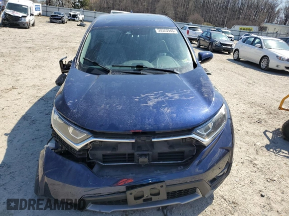 2017 Honda CR-V EX-L with VIN 5J6RW2H84HL018727, listed as a Copart auction lot 50523945 with 125,342 mi miles and Salvage Title. Bid and sale history available at DreamBid. Image 5.