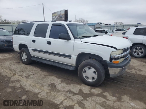 2005 Chevrolet Suburban LS z VIN 3GNEC16Z65G248353, wystawiony jako Copart lot #51987225 z przebiegiem 278 215 mil mil oraz Szkoda całkowita • Salvage title. Historia ofert i sprzedaży dostępna na DreamBid. Obrazek 4.