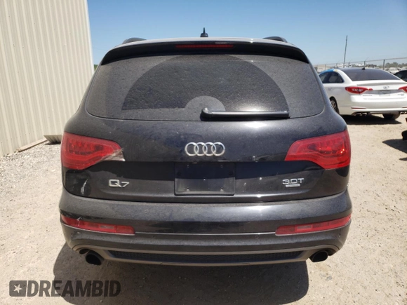 2015 Audi Q7 3.0T S line Prestige with VIN WA1DGBFE8FD011318, listed as a Copart auction lot 49295184 with 0 mi miles. Bid and sale history available at carsss.com. Image 6.