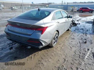 2024 Hyundai Elantra Limited with VIN KMHLP4DG0RU740625, listed as a IAAI auction lot 41684673 with 22,490 mi miles and . Bid and sale history available at DreamBid. Image 4.
