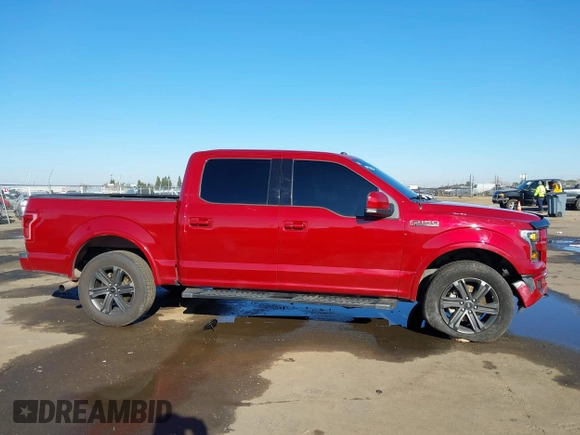 2016 Ford F-150 XLT with VIN 1FTEW1EG4GKE96287, listed as a IAAI auction lot 41382832 with 1 mi miles. Bid and sale history available at carsss.com. Image 13.