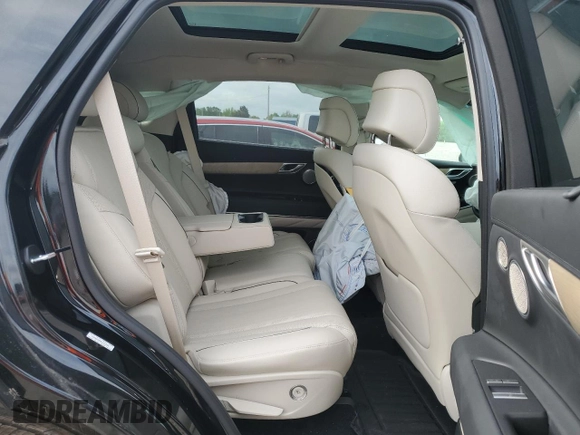 2024 Genesis GV80 with VIN KMUHBDSB4RU181528, listed as a Copart auction lot 53854995 with 1,798 mi miles and Salvage Title. Bid and sale history available at DreamBid. Image 11.