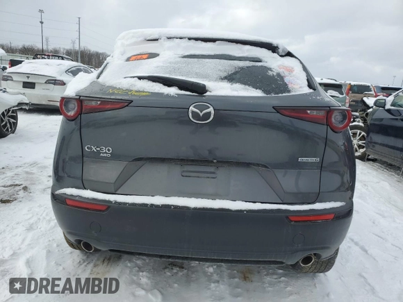 2020 Mazda CX-30 Select with VIN 3MVDMBCL0LM125331, listed as a Copart auction lot 43051355 with Not Provided miles and Non Repairable. Bid and sale history available at DreamBid. Image 6.