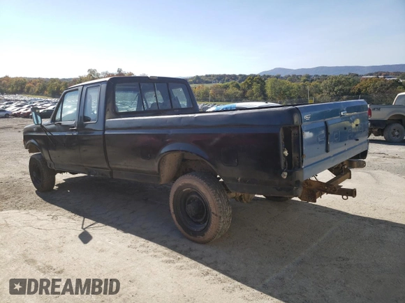1993 Ford F-250 with VIN 1FTHX26H6PKB45310, listed as a Copart auction lot 76711334 with Not provided miles and Salvage title. Bid and sale history available at DreamBid. Image 2.