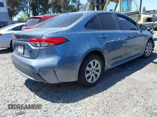 2022 Toyota Corolla LE with VIN JTDEPMAEXN3031636, listed as a IAAI auction lot 42002029 with 38,708 mi miles and . Bid and sale history available at DreamBid. Image 4.