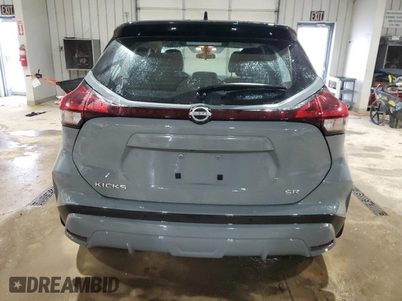 2023 Nissan Kicks SR with VIN 3N1CP5DV1PL506450, listed as a Copart auction lot 45346485 with 28,194 mi miles and Salvage Title. Bid and sale history available at DreamBid. Image 6.