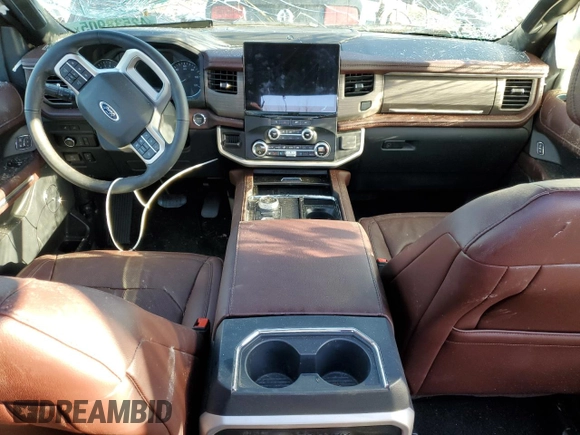 2024 Ford Expedition Limited with VIN 1FMJU2A89REA37391, listed as a Copart auction lot 42538905 with 10,297 mi miles and Non repairable. Bid and sale history available at DreamBid. Image 8.