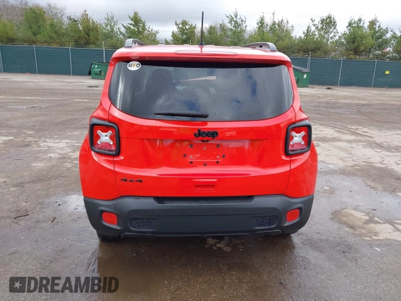 2018 Jeep Renegade Sport with VIN ZACCJBAB9JPH44312, listed as a IAAI auction lot 42076661 with 75,146 mi miles and . Bid and sale history available at DreamBid. Image 17.