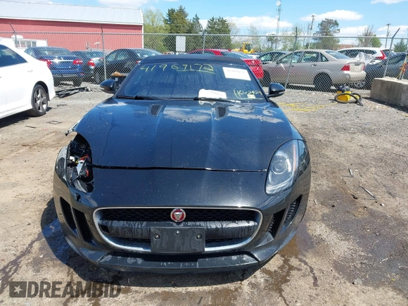 2017 Jaguar F-Type V6 with VIN SAJWA6ET8H8K42529, listed as a IAAI auction lot 41969172 with 81,594 mi miles and . Bid and sale history available at DreamBid. Image 12.