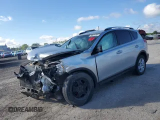 2015 Toyota RAV4 LE with VIN 2T3BFREV1FW308671, listed as a Copart auction lot 58021785 with Not provided miles and Salvage title. Bid and sale history available at DreamBid. Image 1.
