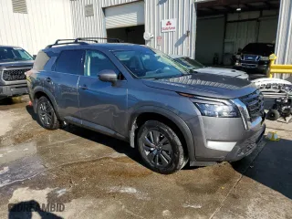 2024 Nissan Pathfinder SV with VIN 5N1DR3BA5RC269648, listed as a Copart auction lot 83800704 with 0 mi miles and Salvage Title. Bid and sale history available at carsss.com. Image 4.