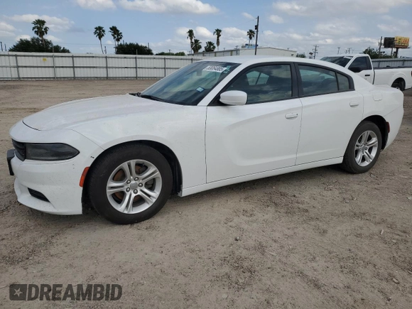 2020 Dodge Charger SXT z VIN 2C3CDXBG1LH163331, wystawiony jako Copart lot #53064885 z przebiegiem 76 555 mil mil oraz Szkoda całkowita • Salvage title. Historia ofert i sprzedaży dostępna na DreamBid. Obrazek 1.