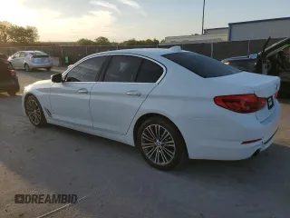 2018 BMW 5 Series 530i with VIN WBAJA5C55JWA37713, listed as a Copart auction lot 49261225 with 79,941 mi miles and Clean Title. Bid and sale history available at DreamBid. Image 2.