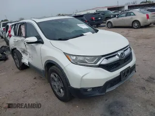 2017 Honda CR-V EX-L with VIN 2HKRW2H80HH640462, listed as a IAAI auction lot 41749162 with 85,098 mi miles. Bid and sale history available at carsss.com. Image 1.