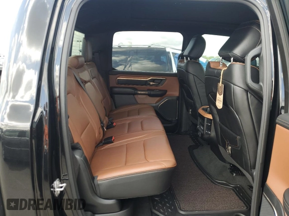 2023 Ram 1500 Longhorn with VIN 1C6SRFKT6PN505392, listed as a Copart auction lot 75026734 with 14,774 mi miles and Salvage title. Bid and sale history available at DreamBid. Image 10.