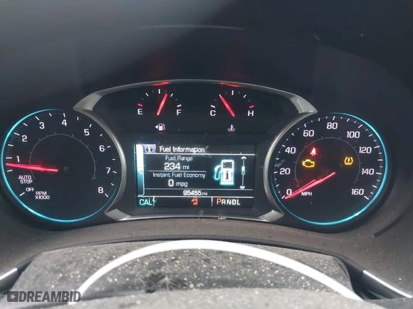 2018 Chevrolet Equinox LT with VIN 2GNAXJEVXJ6350214, listed as a IAAI auction lot 41600644 with 95,455 mi miles. Bid and sale history available at carsss.com. Image 7.