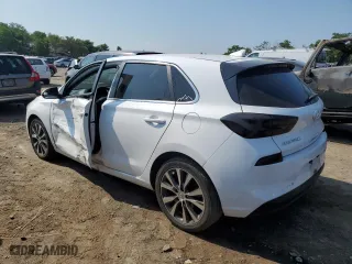 2018 Hyundai Elantra GT with VIN KMHH35LE3JU074422, listed as a Copart auction lot 59466794 with 69,448 mi miles and Salvage Title. Bid and sale history available at carsss.com. Image 2.
