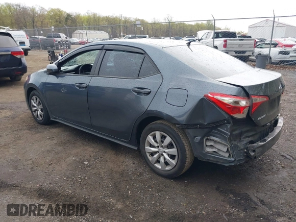 2015 Toyota Corolla L with VIN 2T1BURHE2FC349953, listed as a IAAI auction lot 42001672 with 104,776 mi miles and . Bid and sale history available at DreamBid. Image 3.