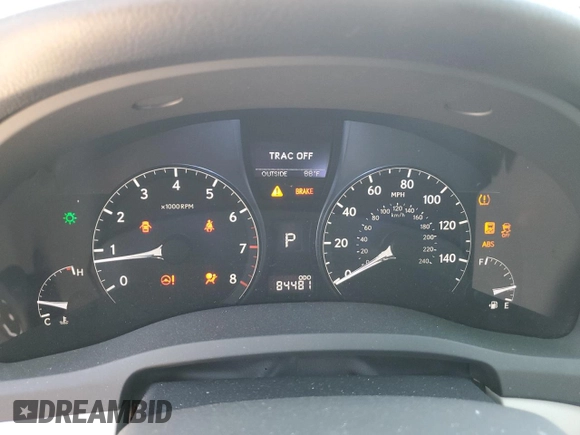 2010 Lexus RX 350 with VIN 2T2ZK1BA2AC013574, listed as a Copart auction lot 52356705 with 84,481 mi miles and Salvage Title. Bid and sale history available at carsss.com. Image 9.