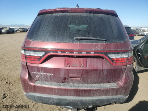 2018 Dodge Durango SXT with VIN 1C4RDJAG7JC329680, listed as a Copart auction lot 47281025 with 119,930 mi miles and Salvage Title. Bid and sale history available at carsss.com. Image 6.