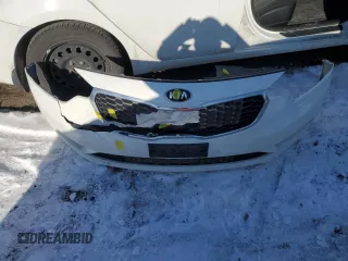 2015 Kia Forte LX with VIN KNAFX4A64F5405545, listed as a Copart auction lot 87821285 with 163,130 mi miles and Salvage Title. Bid and sale history available at DreamBid. Image 12.