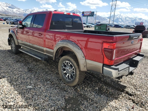 2022 Ford Super Duty F-250 SRW XL with VIN 1FT7W2B68NEF76083, listed as a Copart auction lot 45131835 with 40,902 mi miles and Salvage Title. Bid and sale history available at carsss.com. Image 2.