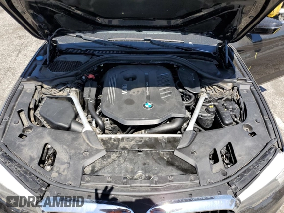 2019 BMW 5 Series 540i with VIN WBAJE5C54KWW12967, listed as a Copart auction lot 58490535 with 91,758 mi miles and Salvage title. Bid and sale history available at DreamBid. Image 11.