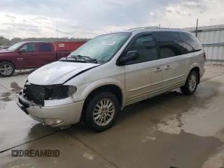 2002 Chrysler Town & Country Limited with VIN 2C8GP64L32R796493, listed as a Copart auction lot 53456035 with 165,219 mi miles and Salvage Title. Bid and sale history available at DreamBid. Image 1.