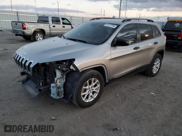2016 Jeep Cherokee Altitude с VIN 1C4PJMAB2GW349218, выставлен на аукционе Copart как лот 84157794 с пробегом 166 478 миль миль и Списание • Salvage title. История ставок и продаж доступна на DreamBid. Изображение 1.