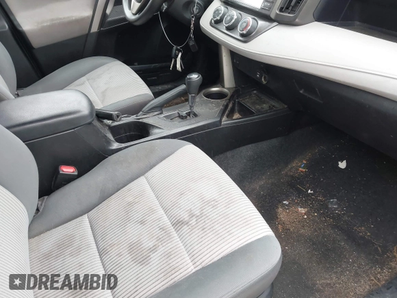 2015 Toyota RAV4 LE with VIN 2T3BFREV1FW242591, listed as a IAAI auction lot 41474610 with 107,577 mi miles. Bid and sale history available at carsss.com. Image 5.