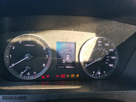 2015 Hyundai Sonata 2.4L Limited with VIN 5NPE34AF2FH032886, listed as a Copart auction lot 83001184 with 146,449 mi miles and Salvage Title. Bid and sale history available at carsss.com. Image 9.