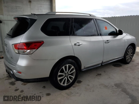 2013 Nissan Pathfinder SL with VIN 5N1AR2MN0DC662950, listed as a Copart auction lot 86720734 with 116,190 mi miles and Clean title. Bid and sale history available at DreamBid. Image 3.