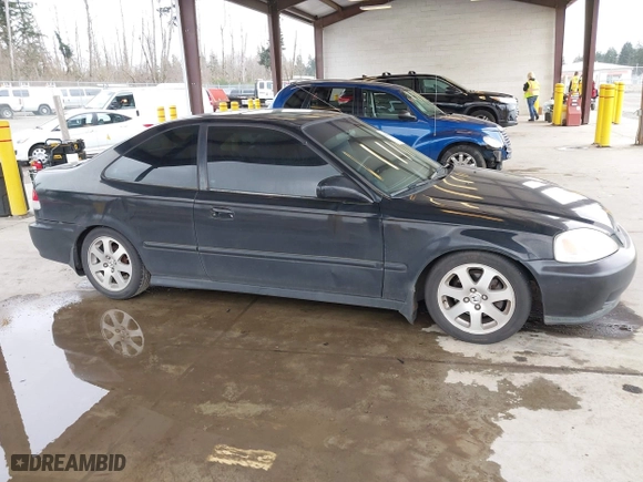 2000 Honda Civic EX with VIN 1HGEJ814XYL131063, listed as a IAAI auction lot 41809462 with 187,270 mi miles. Bid and sale history available at carsss.com. Image 13.
