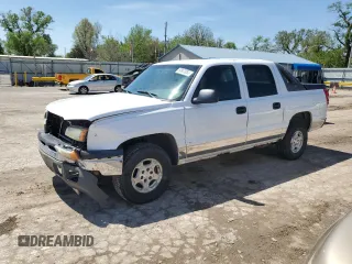 2004 Chevrolet Avalanche Z66 with VIN 3GNEC12T24G167043, listed as a Copart auction lot 53972055 with 193,067 mi miles and Salvage title. Bid and sale history available at DreamBid. Image 1.
