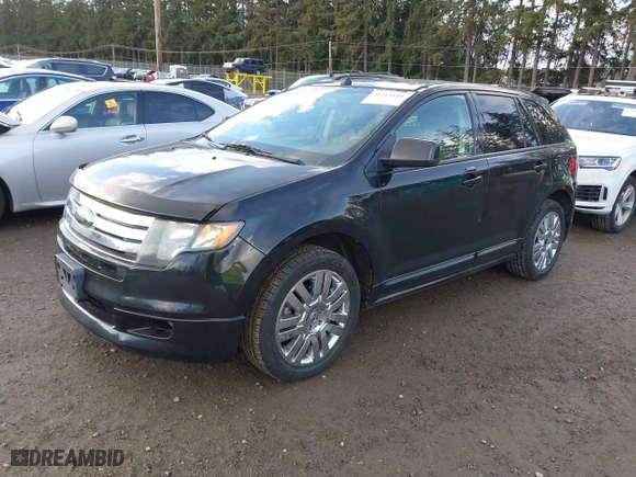 2010 Ford Edge Sport with VIN 2FMDK4AC6ABA49548, listed as a IAAI auction lot 41713110 with 190,460 mi miles. Bid and sale history available at carsss.com. Image 2.