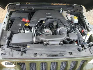 2021 Jeep Wrangler Sport with VIN 1C4GJXAG4MW748477, listed as a Copart auction lot 80044704 with 35,522 mi miles and Salvage Title. Bid and sale history available at DreamBid. Image 14.