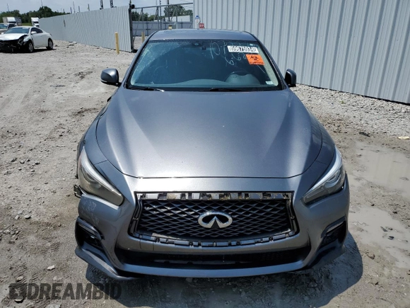 2019 Infiniti Q50 Luxe z VIN JN1EV7AR7KM592198, wystawiony jako Copart lot #59675934 z przebiegiem 97 104 mil mil oraz Czysty tytuł • Clean title. Historia ofert i sprzedaży dostępna na DreamBid. Obrazek 5.