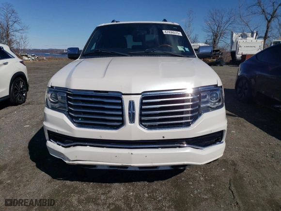 2015 Lincoln Navigator with VIN 5LMJJ2JT7FEJ14619, listed as a Copart auction lot 47436515 with 49,600 mi miles and Salvage Title. Bid and sale history available at carsss.com. Image 5.