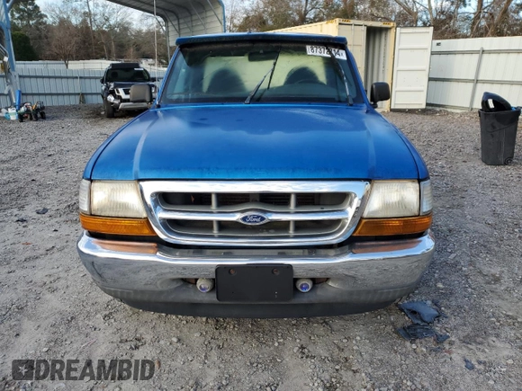 1999 Ford Ranger XL with VIN 1FTYR10C1XTA31016, listed as a Copart auction lot 87372714 with 131,697 mi miles and Non Repairable. Bid and sale history available at carsss.com. Image 5.