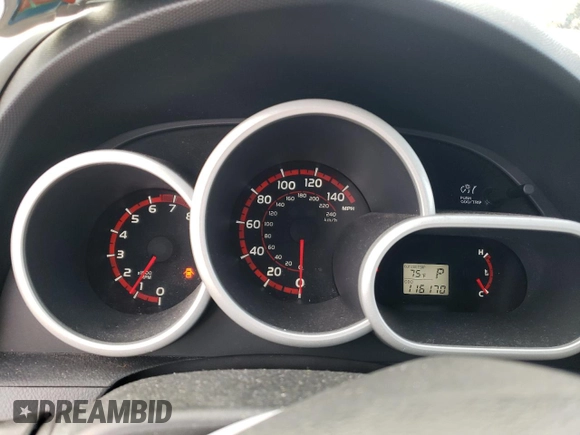 2010 Toyota Matrix S with VIN 2T1LE4EE3AC018087, listed as a Copart auction lot 54311055 with 116,170 mi miles and Salvage title. Bid and sale history available at DreamBid. Image 9.