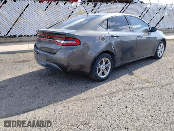 2016 Dodge Dart SXT with VIN 1C3CDFBB3GD770431, listed as a Copart auction lot 50095345 with 103,692 mi miles and Clean Title. Bid and sale history available at carsss.com. Image 4.