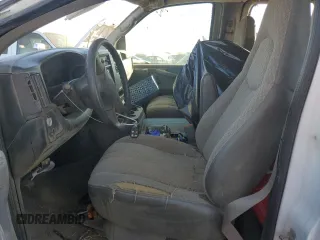 2005 Chevrolet Express Passenger with VIN 1GAHG39U851234497, listed as a Copart auction lot 77631364 with 173,891 mi miles and Salvage title. Bid and sale history available at DreamBid. Image 7.
