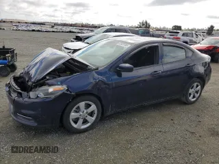 2015 Dodge Dart SXT z VIN 1C3CDFBB0FD227374, wystawiony jako Copart lot #47431105 z przebiegiem 186 458 mil mil oraz Szkody całkowita. Historia ofert i sprzedaży dostępna na DreamBid. Obrazek 1.