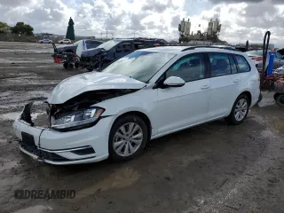 2019 Volkswagen Golf SportWagen S with VIN 3VW117AU1KM509314, listed as a Copart auction lot 41415834 with 32,368 mi miles. Bid and sale history available at carsss.com. Image 1.
